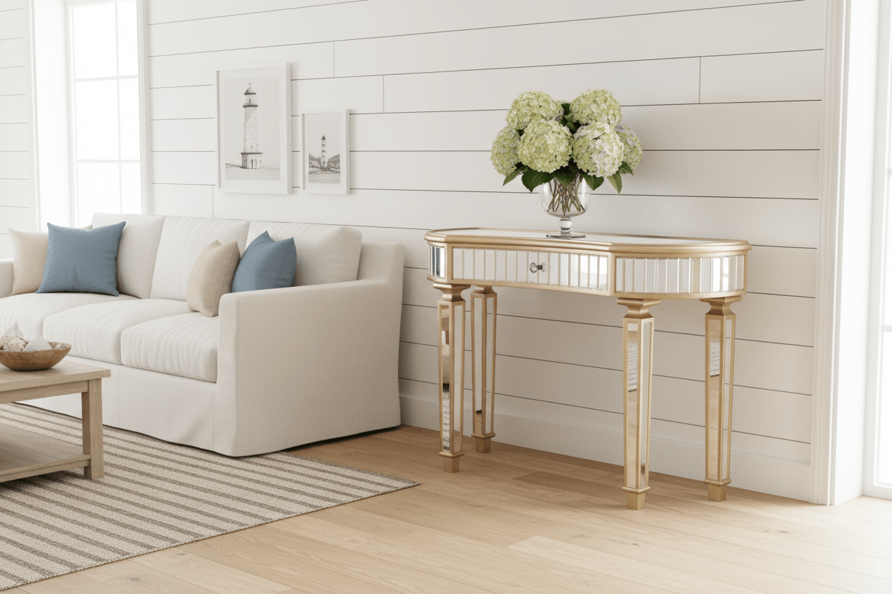 Mirrored Console Table
