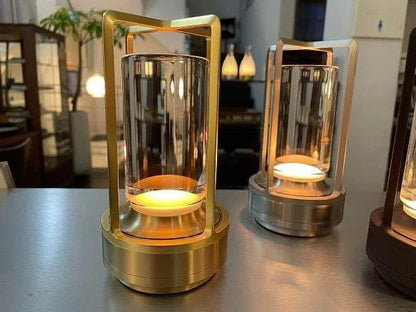 rechargeable crystal lantern lamp