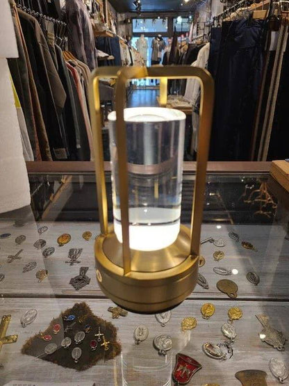 rechargeable crystal lantern lamp
