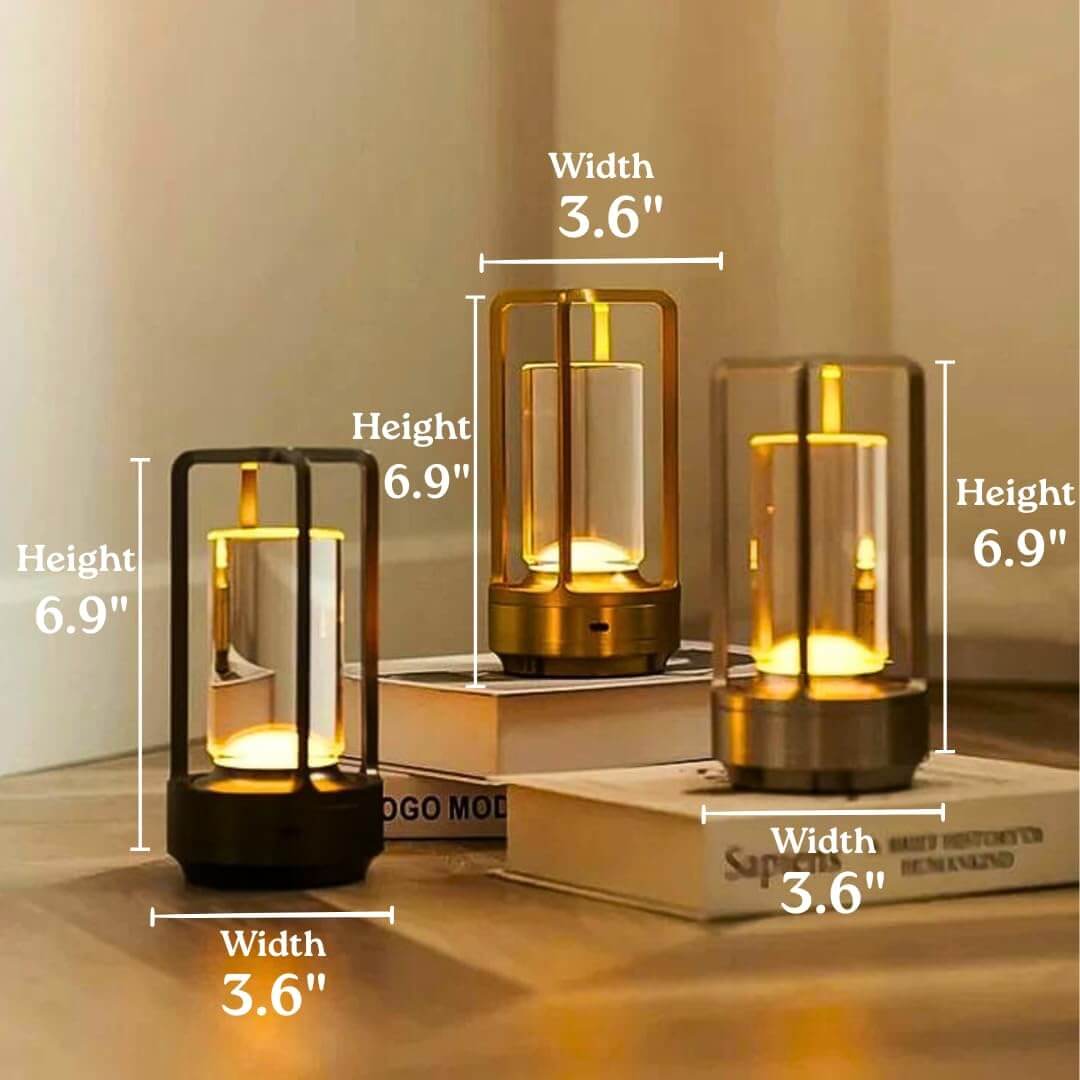 Rechargeable Crystal Lantern Lamp