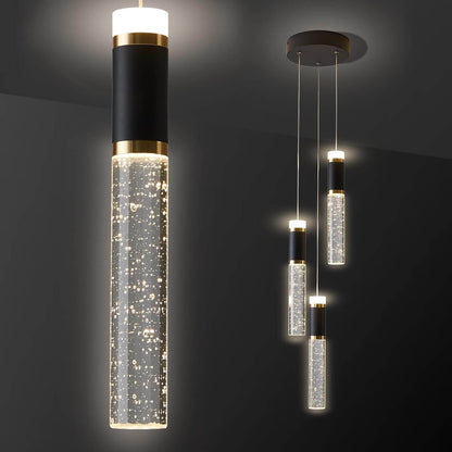 Elevate Your Space with Our 3-Light Adjustable LED Pendant Chandelier - Perfect for Kitchen, Dining Room, and More!