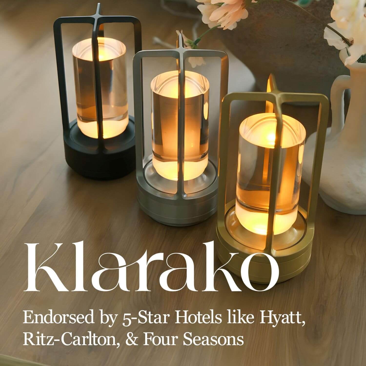 rechargeable crystal lantern lamp