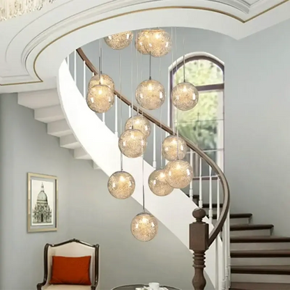 Elegant Modern LED Pendant Chandelier for Stylish Indoor Spaces - Perfect for Living Rooms and Hotels