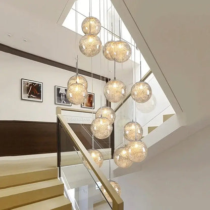 Elegant Modern LED Pendant Chandelier for Stylish Indoor Spaces - Perfect for Living Rooms and Hotels