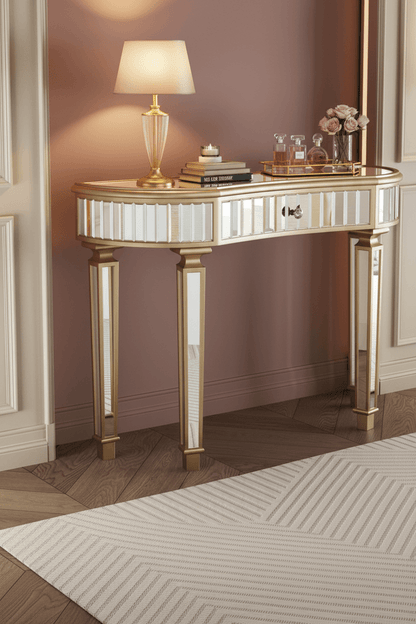 Mirrored Console Table