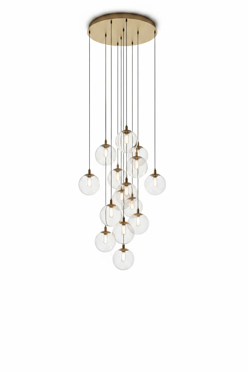 Chandelier – Pure White Studio