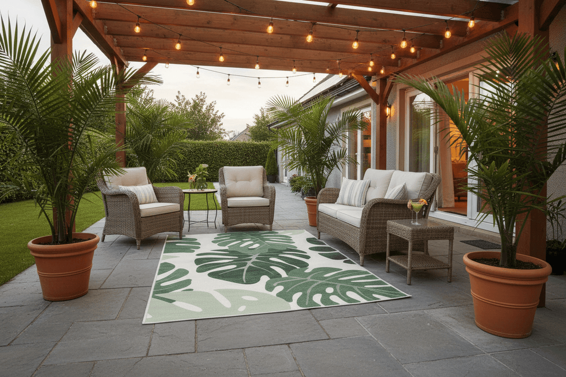 Leaf Indoor Outdoor Area Rug